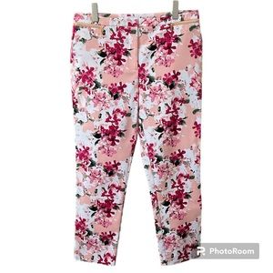 Calvin Klein Floral ankle pants